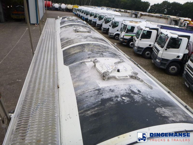 Feldbinder Powder tank alu 43 m3 / 1 comp - Semi-remorque citerne: photos 5 Feldbinder Powder tank alu 43 m3 / 1 comp - Semi-remorque citerne: photos 5
