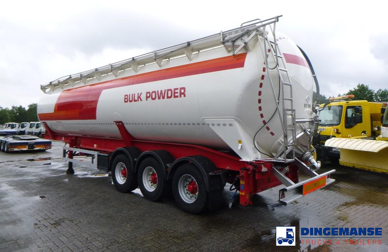 Feldbinder Powder tank alu 60 m3 (tipping) - Semi-remorque citerne: photos 3 Feldbinder Powder tank alu 60 m3 (tipping) - Semi-remorque citerne: photos 3