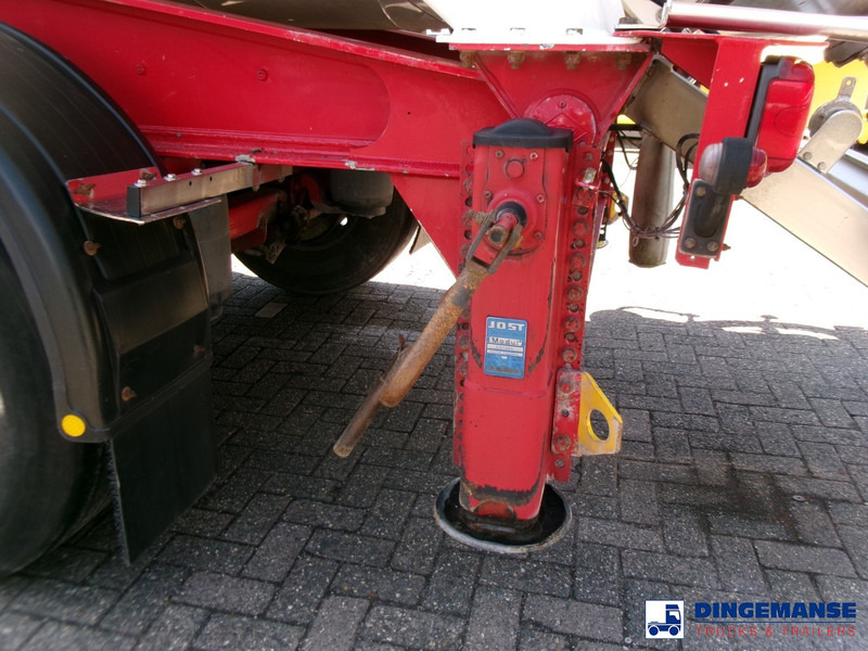 Semi-remorque citerne Feldbinder Powder tank alu 60 m3 (tipping): photos 8