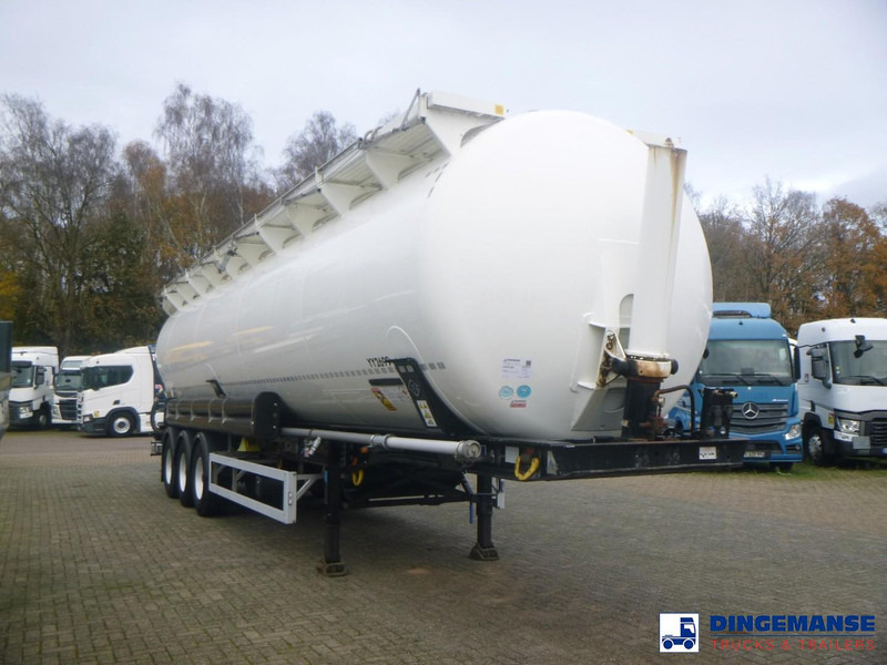 Feldbinder Powder tank alu 63 m3 (tipping) - Semi-remorque citerne: photos 2 Feldbinder Powder tank alu 63 m3 (tipping) - Semi-remorque citerne: photos 2