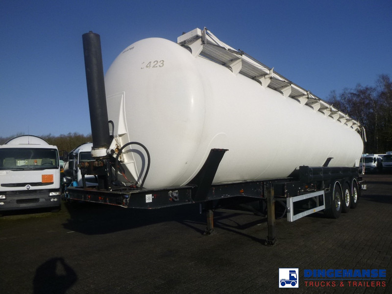 Feldbinder Powder tank alu 63 m3 (tipping) - Semi-remorque citerne: photos 1 Feldbinder Powder tank alu 63 m3 (tipping) - Semi-remorque citerne: photos 1