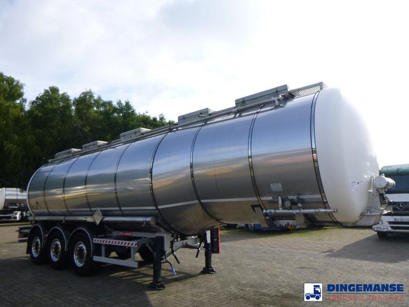 Fluid Chemical tank inox 37.5 m3 / 1 comp ADR 28-10-2025 - Semi-remorque citerne: photos 2 Fluid Chemical tank inox 37.5 m3 / 1 comp ADR 28-10-2025 - Semi-remorque citerne: photos 2