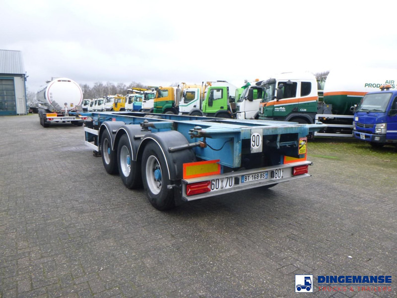 Fruehauf 3-axle container chassis 20, 30 ft - Semi-remorque porte-conteneur/ Caisse mobile: photos 3 Fruehauf 3-axle container chassis 20, 30 ft - Semi-remorque porte-conteneur/ Caisse mobile: photos 3