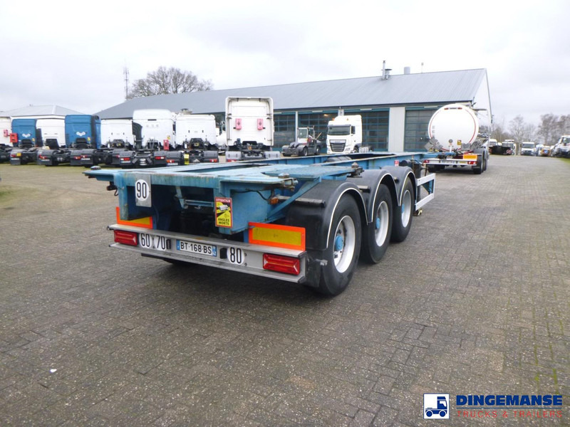 Fruehauf 3-axle container chassis 20, 30 ft - Semi-remorque porte-conteneur/ Caisse mobile: photos 4 Fruehauf 3-axle container chassis 20, 30 ft - Semi-remorque porte-conteneur/ Caisse mobile: photos 4