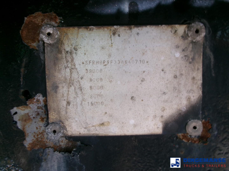 Fruehauf 3-axle platform trailer + Atlas 3008 crane - Semi-remorque plateau: photos 3 Fruehauf 3-axle platform trailer + Atlas 3008 crane - Semi-remorque plateau: photos 3