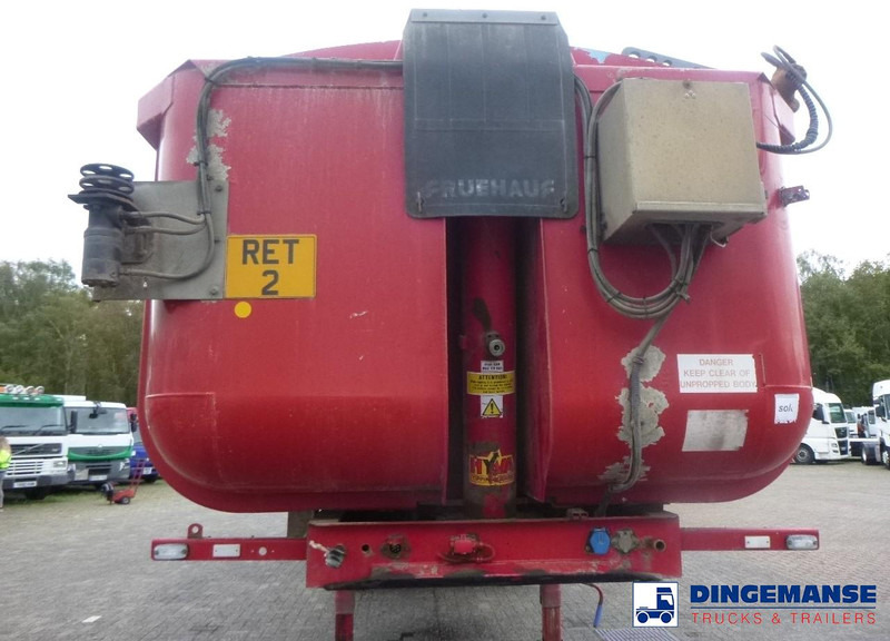 Fruehauf Tipper trailer alu 34.6 m3 + tarpaulin - Semi-remorque benne: photos 5 Fruehauf Tipper trailer alu 34.6 m3 + tarpaulin - Semi-remorque benne: photos 5