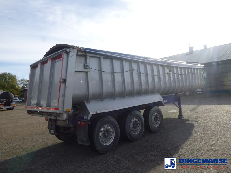 Fruehauf Tipper trailer alu 35 m3 + tarpaulin - Semi-remorque benne: photos 4 Fruehauf Tipper trailer alu 35 m3 + tarpaulin - Semi-remorque benne: photos 4