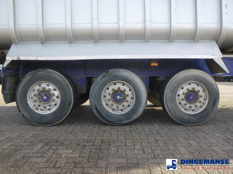 Fruehauf Tipper trailer alu 35 m3 + tarpaulin - Semi-remorque benne: photos 5 Fruehauf Tipper trailer alu 35 m3 + tarpaulin - Semi-remorque benne: photos 5
