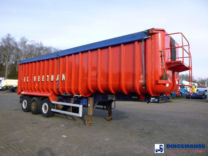 Fruehauf Tipper trailer alu 52 m3 + tarpaulin - Semi-remorque benne: photos 2 Fruehauf Tipper trailer alu 52 m3 + tarpaulin - Semi-remorque benne: photos 2