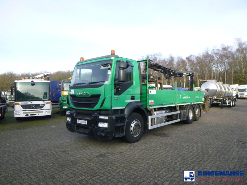 Iveco Stralis 310 6x2 Euro 6 RHD + Atlas 129.3 crane - Camion grue: photos 5 Iveco Stralis 310 6x2 Euro 6 RHD + Atlas 129.3 crane - Camion grue: photos 5