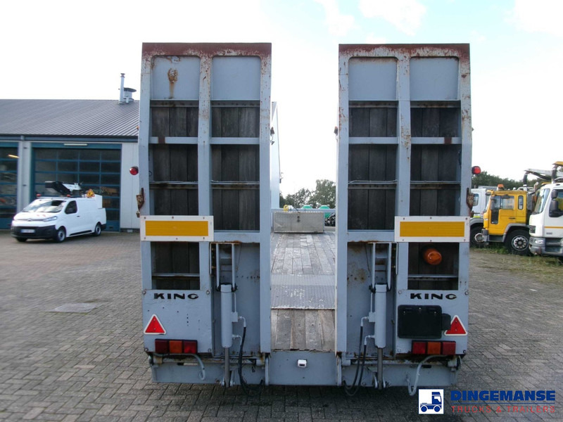 Remorque plateau KING 2-axle platform drawbar trailer 14t + ramps: photos 6