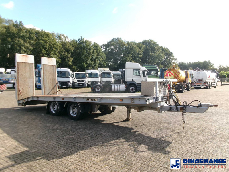 KING 2-axle platform drawbar trailer 14t + ramps - Remorque plateau: photos 2 KING 2-axle platform drawbar trailer 14t + ramps - Remorque plateau: photos 2
