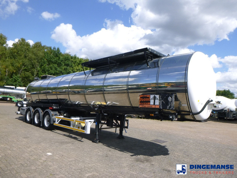 Kässbohrer Bitumen tank inox 33 m3 / 1 comp - Remorque citerne: photos 2 Kässbohrer Bitumen tank inox 33 m3 / 1 comp - Remorque citerne: photos 2