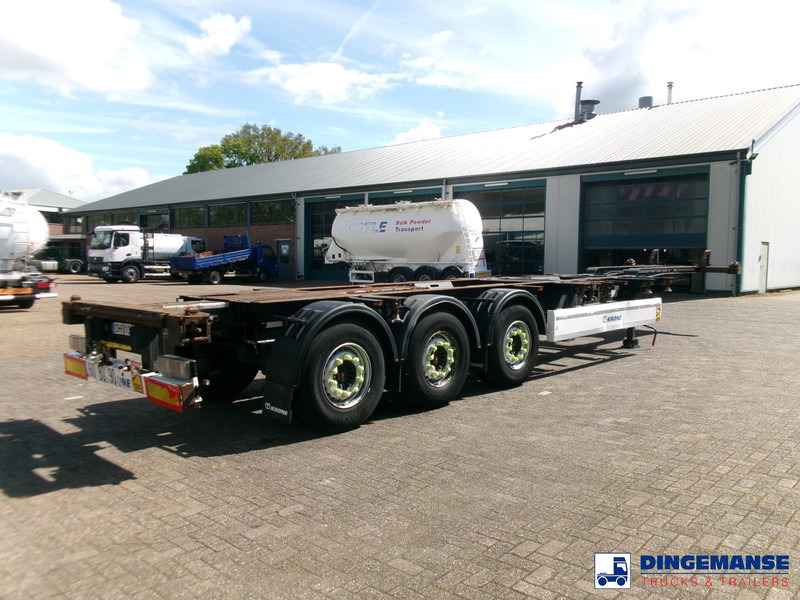 Krone 3-axle container trailer 20-30-40-45 ft DA08LNA - Semi-remorque porte-conteneur/ Caisse mobile: photos 4 Krone 3-axle container trailer 20-30-40-45 ft DA08LNA - Semi-remorque porte-conteneur/ Caisse mobile: photos 4