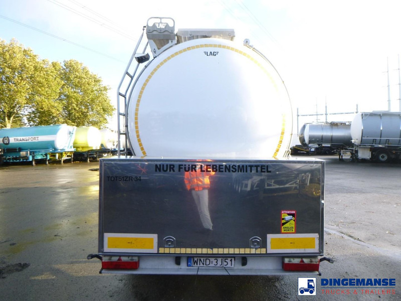 LAG Food tank inox 32 m3 / 3 comp + pump - Semi-remorque citerne: photos 5 LAG Food tank inox 32 m3 / 3 comp + pump - Semi-remorque citerne: photos 5