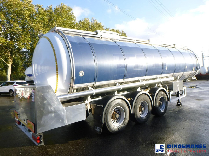 LAG Food tank inox 32 m3 / 3 comp + pump - Semi-remorque citerne: photos 4 LAG Food tank inox 32 m3 / 3 comp + pump - Semi-remorque citerne: photos 4