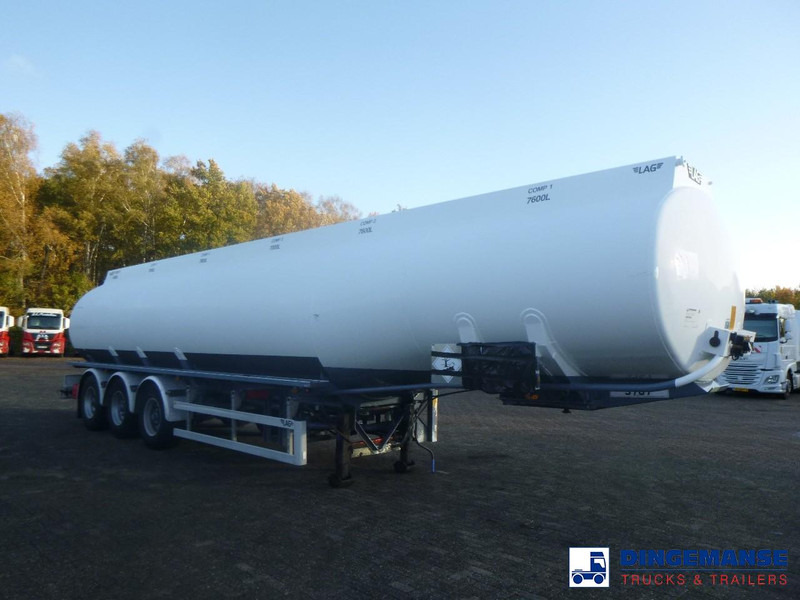 LAG Fuel tank alu 44.4 m3 / 6 comp + pump - Semi-remorque citerne: photos 2 LAG Fuel tank alu 44.4 m3 / 6 comp + pump - Semi-remorque citerne: photos 2
