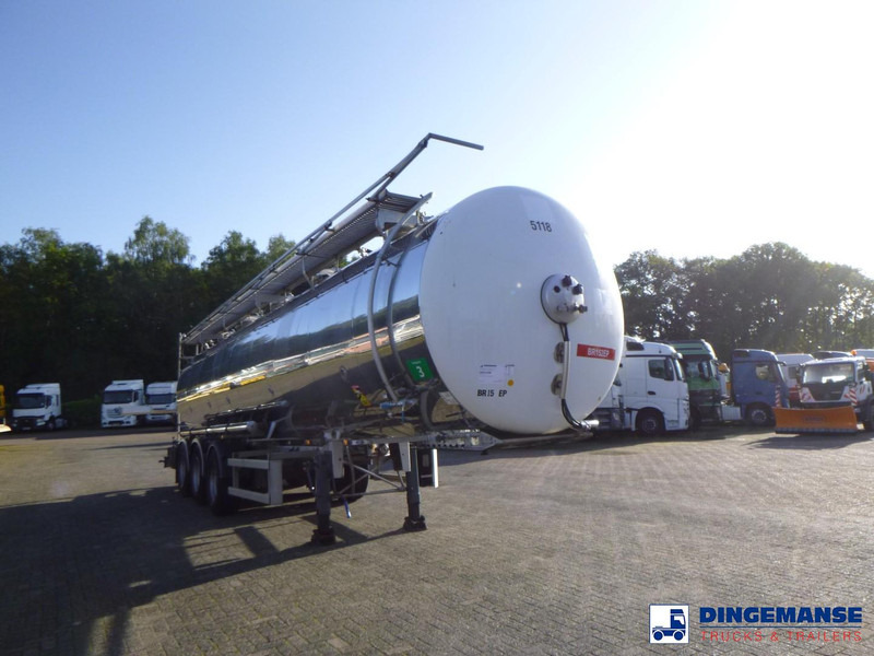 MAISONNEUVE Food tank inox 33 m3 / 5 comp - Semi-remorque citerne: photos 2 MAISONNEUVE Food tank inox 33 m3 / 5 comp - Semi-remorque citerne: photos 2