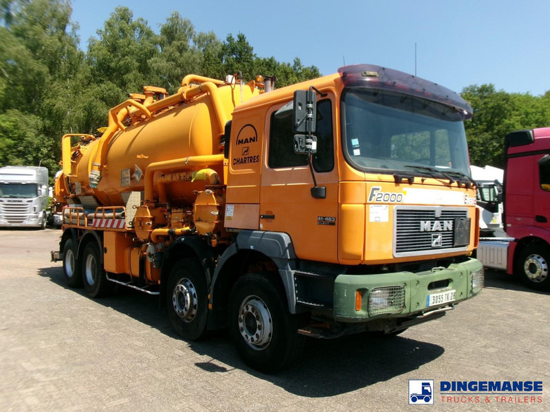 MAN 41.463 8x4 Euro 2 vacuum tank ADR 15 m3 / 2 comp - Camion vidangeur: photos 2 MAN 41.463 8x4 Euro 2 vacuum tank ADR 15 m3 / 2 comp - Camion vidangeur: photos 2