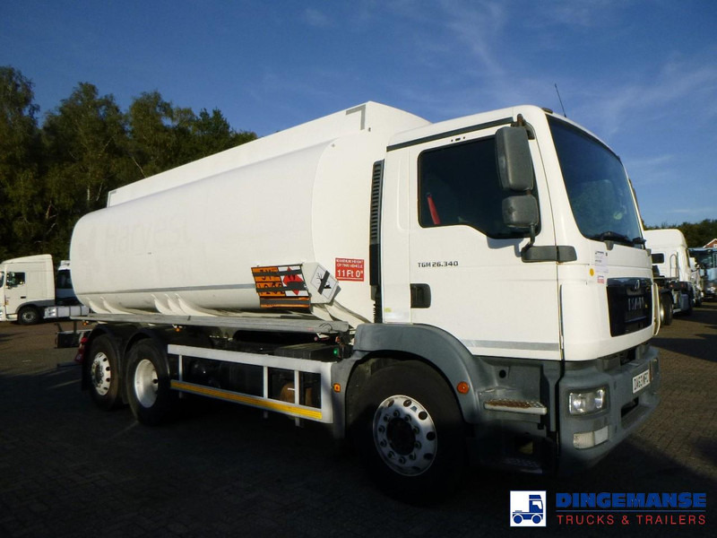 MAN TGM 26.340 6X2 RHD fuel tank 21 m3 / 5 comp - Camion citerne: photos 2 MAN TGM 26.340 6X2 RHD fuel tank 21 m3 / 5 comp - Camion citerne: photos 2