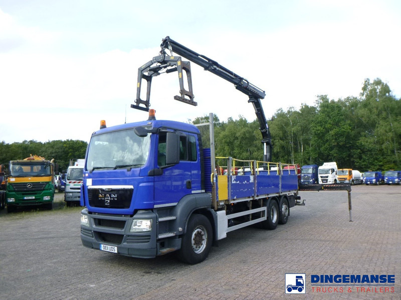 MAN TGS 26.360 6x2 RHD + HMF 1420 K2 - Camion grue: photos 1 MAN TGS 26.360 6x2 RHD + HMF 1420 K2 - Camion grue: photos 1