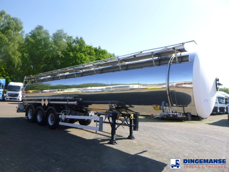 Magyar Chemical tank inox 32.5 m3 / 1 comp - Semi-remorque citerne: photos 2 Magyar Chemical tank inox 32.5 m3 / 1 comp - Semi-remorque citerne: photos 2