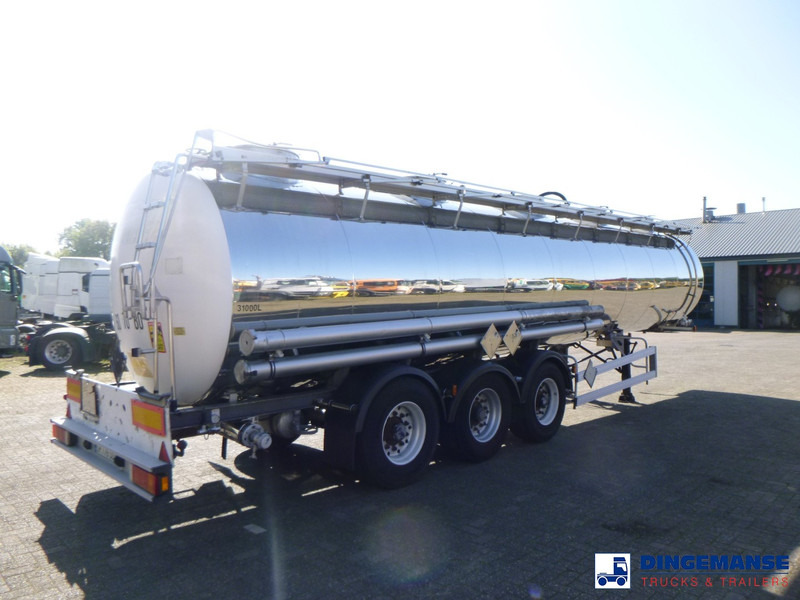 Magyar Chemical tank inox 32.5 m3 / 1 comp - Semi-remorque citerne: photos 4 Magyar Chemical tank inox 32.5 m3 / 1 comp - Semi-remorque citerne: photos 4