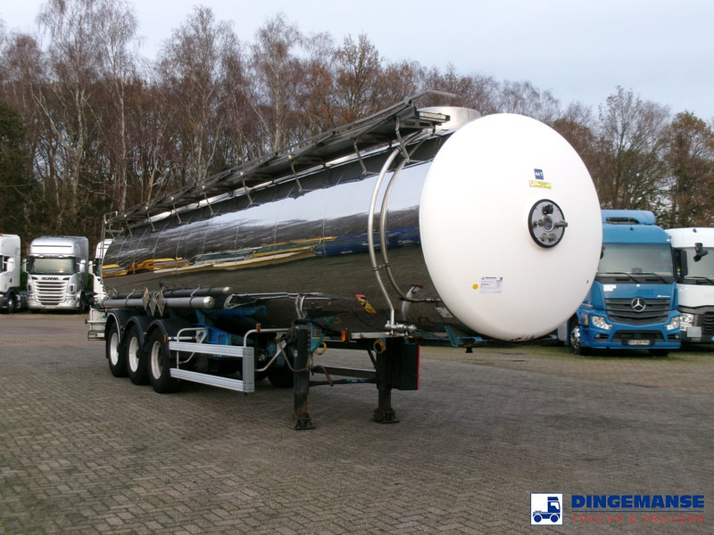 Magyar Chemical tank inox 32.5m3 / 1 comp - Semi-remorque citerne: photos 2 Magyar Chemical tank inox 32.5m3 / 1 comp - Semi-remorque citerne: photos 2