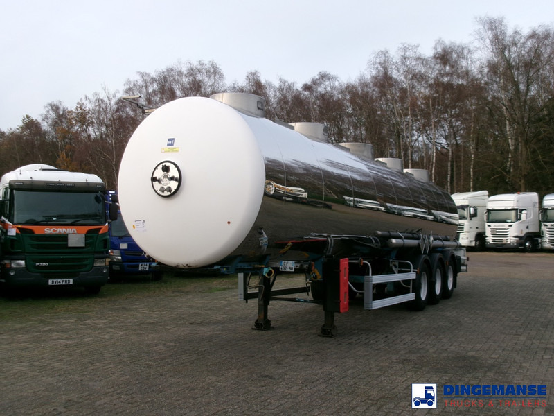 Magyar Chemical tank inox 32.5m3 / 1 comp - Semi-remorque citerne: photos 1 Magyar Chemical tank inox 32.5m3 / 1 comp - Semi-remorque citerne: photos 1