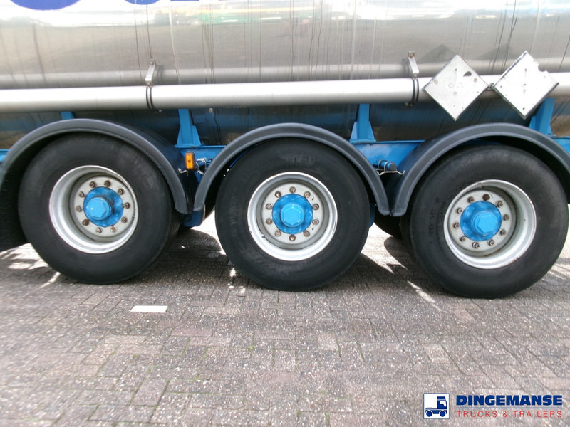Magyar Chemical tank inox 32.5m3 / 1 comp - Semi-remorque citerne: photos 5 Magyar Chemical tank inox 32.5m3 / 1 comp - Semi-remorque citerne: photos 5