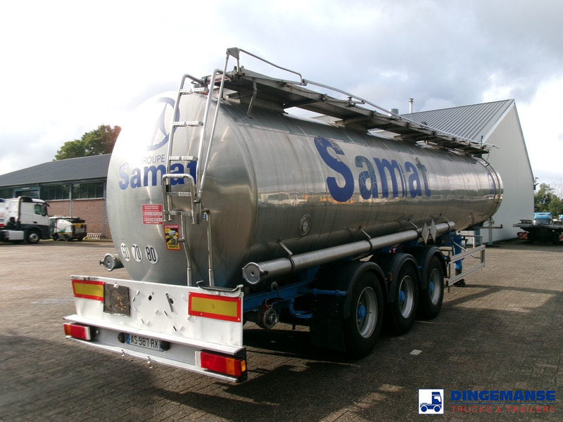 Magyar Chemical tank inox 32.5m3 / 1 comp - Semi-remorque citerne: photos 4 Magyar Chemical tank inox 32.5m3 / 1 comp - Semi-remorque citerne: photos 4