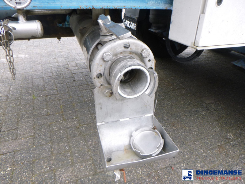 Semi-remorque citerne Magyar Chemical tank inox 33 m3 / 1 comp: photos 10