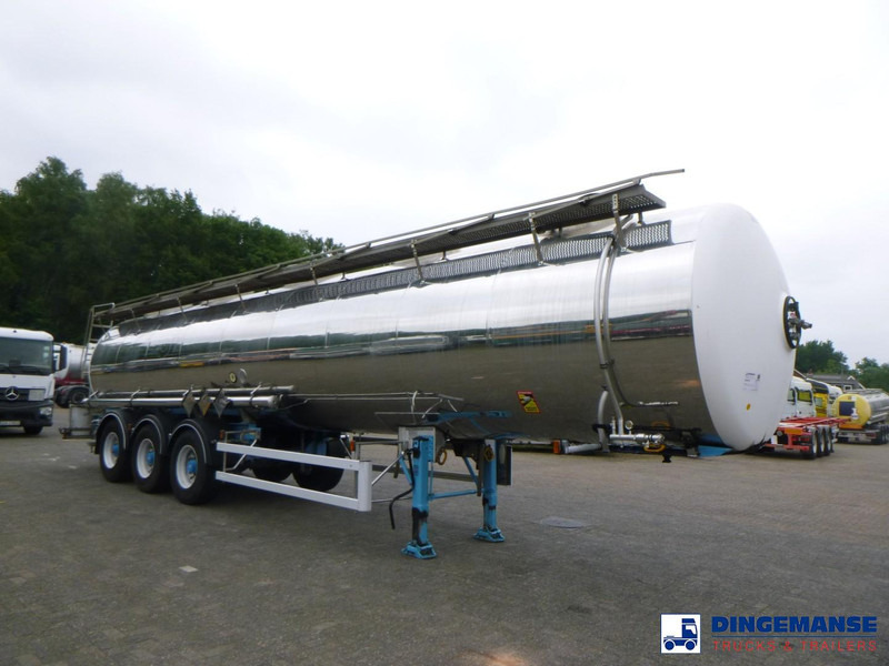 Magyar Chemical tank inox 33 m3 / 1 comp - Semi-remorque citerne: photos 2 Magyar Chemical tank inox 33 m3 / 1 comp - Semi-remorque citerne: photos 2