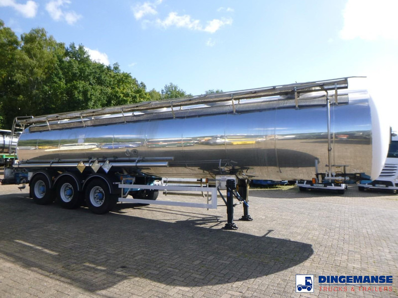 Magyar Chemical tank inox 33 m3 / 1 comp - Semi-remorque citerne: photos 2 Magyar Chemical tank inox 33 m3 / 1 comp - Semi-remorque citerne: photos 2