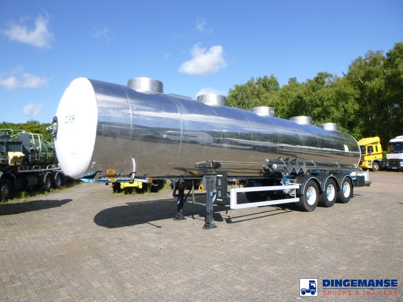 Magyar Chemical tank inox 33 m3 / 1 comp - Semi-remorque citerne: photos 1 Magyar Chemical tank inox 33 m3 / 1 comp - Semi-remorque citerne: photos 1