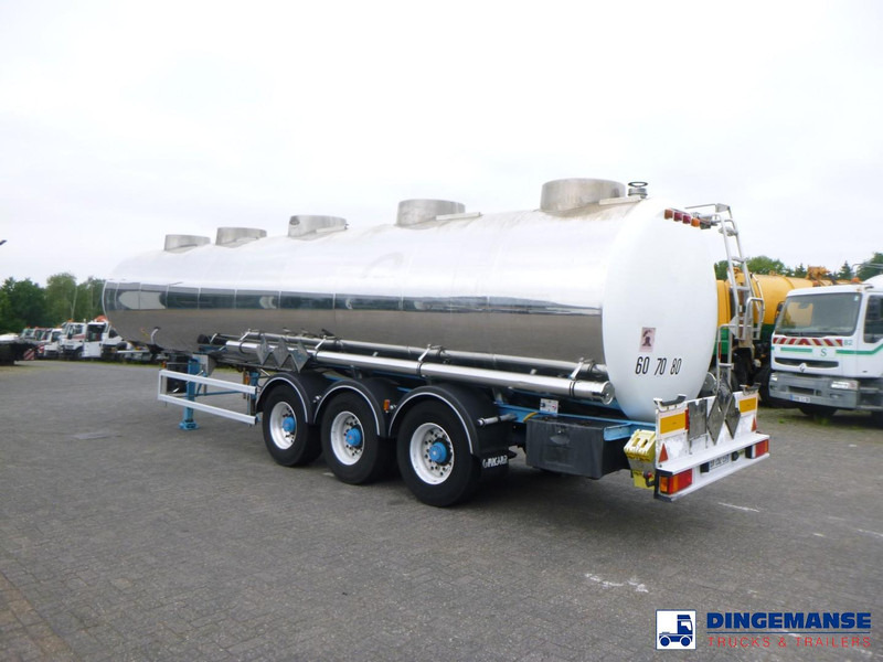 Magyar Chemical tank inox 33 m3 / 1 comp - Semi-remorque citerne: photos 3 Magyar Chemical tank inox 33 m3 / 1 comp - Semi-remorque citerne: photos 3