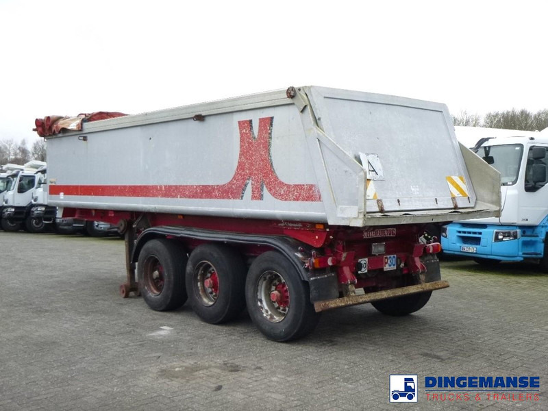 Meierling Tipper trailer alu 21 m3 + tarpaulin - Semi-remorque benne: photos 4 Meierling Tipper trailer alu 21 m3 + tarpaulin - Semi-remorque benne: photos 4