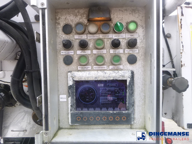 Camion vidangeur Mercedes-Benz Actros 2541 6x2 RHD E5 Huwer vacuum tank / hydrocureur 12 m3: photos 13