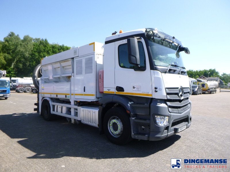 Mercedes-Benz Antos 1842 4x2 RHD Saugbagger / vacuum excavator - Camion vidangeur: photos 2 Mercedes-Benz Antos 1842 4x2 RHD Saugbagger / vacuum excavator - Camion vidangeur: photos 2