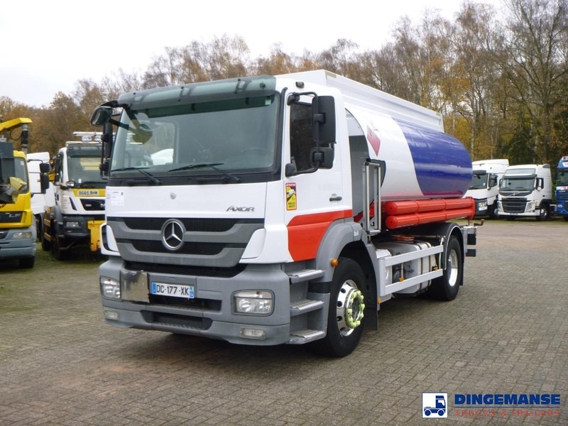 Mercedes-Benz Axor 1824 4x2 fuel tank 14.2 m3 / 4 comp - Camion citerne: photos 1 Mercedes-Benz Axor 1824 4x2 fuel tank 14.2 m3 / 4 comp - Camion citerne: photos 1