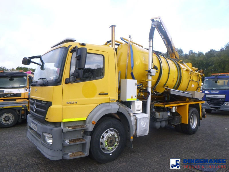 Mercedes-Benz Axor 1824 4x2 vacuum tank 8.1 m3 - Camion vidangeur: photos 1 Mercedes-Benz Axor 1824 4x2 vacuum tank 8.1 m3 - Camion vidangeur: photos 1