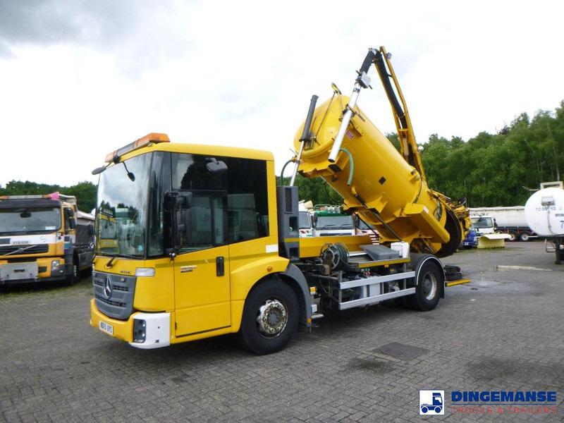 Mercedes-Benz Econic 1830 4x2 Euro 6 RHD Fuller vacuum tank 8.1 m3 - Camion vidangeur: photos 1 Mercedes-Benz Econic 1830 4x2 Euro 6 RHD Fuller vacuum tank 8.1 m3 - Camion vidangeur: photos 1