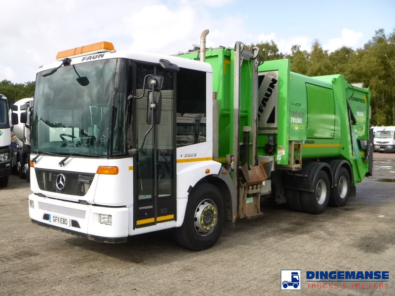 Mercedes-Benz Econic 2629LL 6x4 RHD Faun refuse truck - Benne à ordures ménagères: photos 1 Mercedes-Benz Econic 2629LL 6x4 RHD Faun refuse truck - Benne à ordures ménagères: photos 1