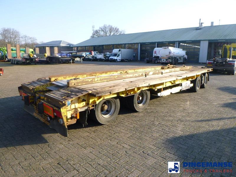 Nooteboom 4-axle lowbed drawbar trailer ASD-40-22 - Remorque plateau: photos 3 Nooteboom 4-axle lowbed drawbar trailer ASD-40-22 - Remorque plateau: photos 3
