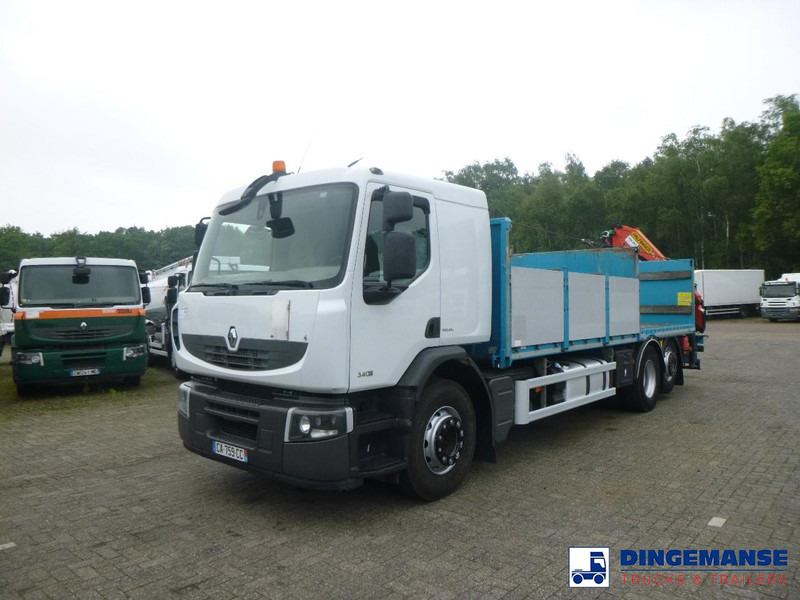 Renault Premium 340 dxi 6x2 + Palfinger PK 13.501K + rotator - Camion grue: photos 5 Renault Premium 340 dxi 6x2 + Palfinger PK 13.501K + rotator - Camion grue: photos 5