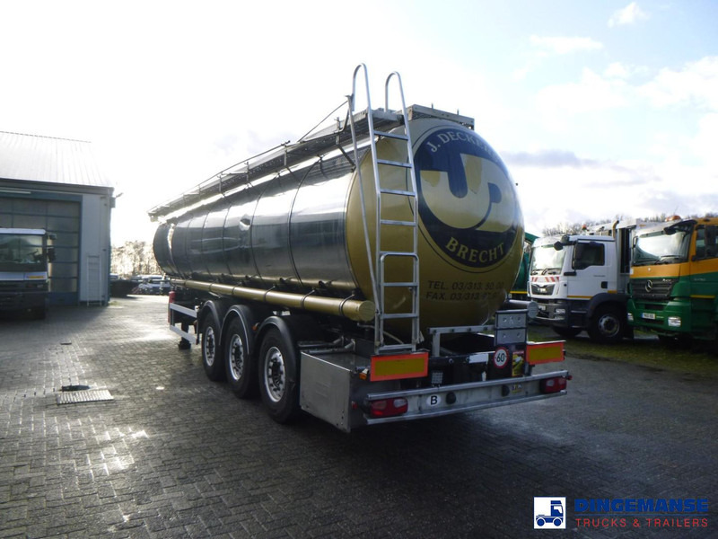 Van Hool Chemical tank inox 30 m3 / 1 comp ADR 12/03/2024 - Semi-remorque citerne: photos 4 Van Hool Chemical tank inox 30 m3 / 1 comp ADR 12/03/2024 - Semi-remorque citerne: photos 4