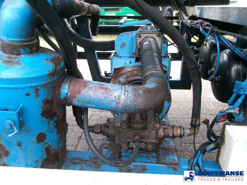Semi-remorque citerne WHALE Vacuum tank inox 30 m3 / 1 comp + pump: photos 7
