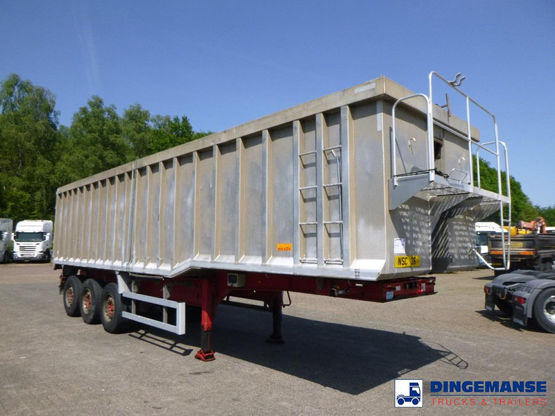 WILCOX Tipper trailer alu 55 m3 + tarpaulin - Semi-remorque benne: photos 2 WILCOX Tipper trailer alu 55 m3 + tarpaulin - Semi-remorque benne: photos 2