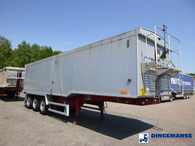WILCOX Tipper trailer alu 55 m3 + tarpaulin - Semi-remorque benne: photos 2 WILCOX Tipper trailer alu 55 m3 + tarpaulin - Semi-remorque benne: photos 2