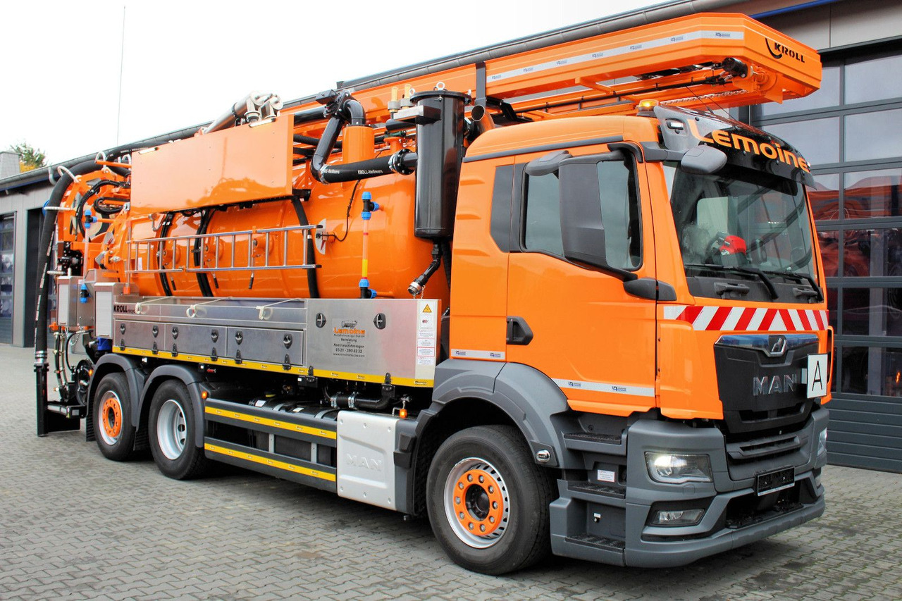MAN TGS 26.480 6x2 Kroll 13m³ WRG Wasserrückgewinner - Camion vidangeur: photos 2 MAN TGS 26.480 6x2 Kroll 13m³ WRG Wasserrückgewinner - Camion vidangeur: photos 2